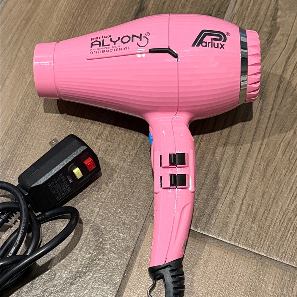 Parlux Alyon Hair Dryer Pink Hair Dryer Set-NEW with box - Picture 10 of 11